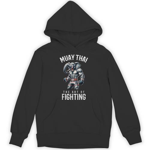 Elephant Muay Thai Kickboxing And Elephant Thai Boxing Unisex Hoodie - Nak Muay Co.
