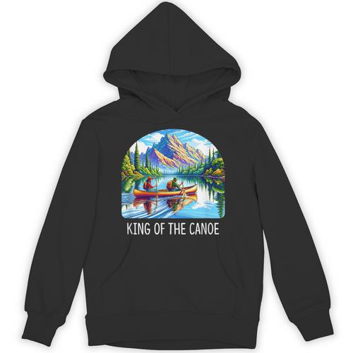 King Of The Canoe Canoeing Unisex Hoodie - Paddle Life