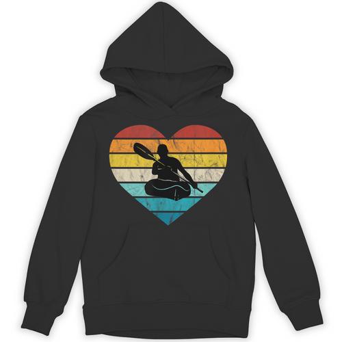 I Love Canoeing Water Sports Canoe Tour Paddling Canadian Unisex Hoodie - Paddle Life