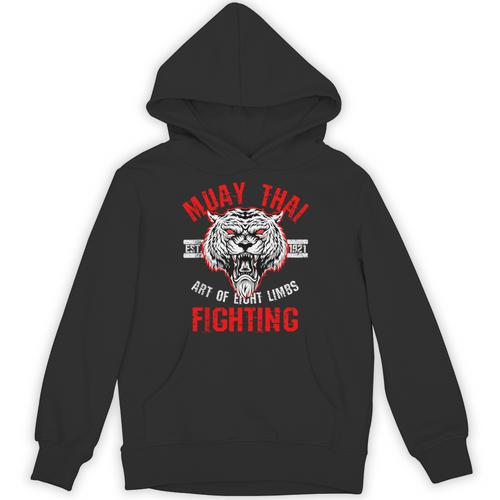 Muay Thai Art Of Eight Limbs Sak Yant Thai Boxing MMA Arts Unisex Hoodie - Nak Muay Co.