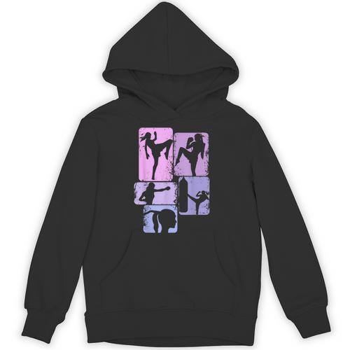 Muay Thai Thai Boxes Girls Kids Women Unisex Hoodie - Nak Muay Co.