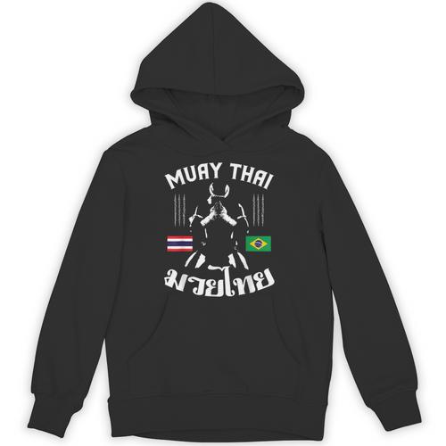Muay Thai Brazil Brazilian Martial Arts Thai Unisex Hoodie - Nak Muay Co.