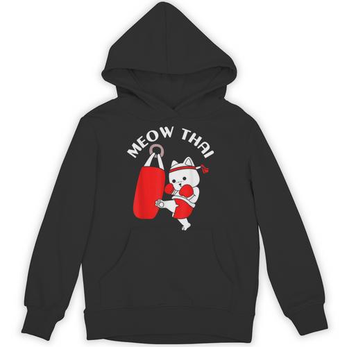 Muay Thai Cat Meow Thai Unisex Hoodie - Nak Muay Co.