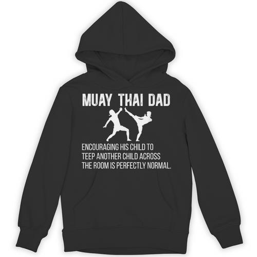 Muay Thai Dad Definition Muay Thai Father Unisex Hoodie - Nak Muay Co.