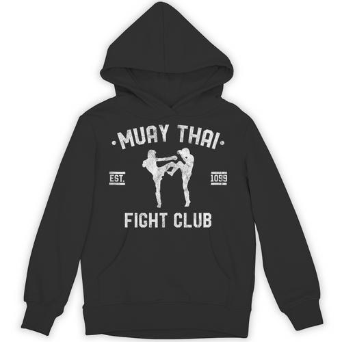 Muay Thai Fight Club Kickboxing Fighters W Unisex Hoodie - Nak Muay Co.