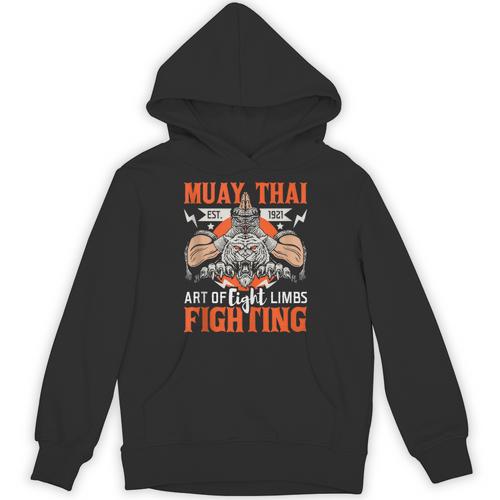 Muay Thai Fighting MMA Thai Boxing Mixed Martial Arts Unisex Hoodie - Nak Muay Co.
