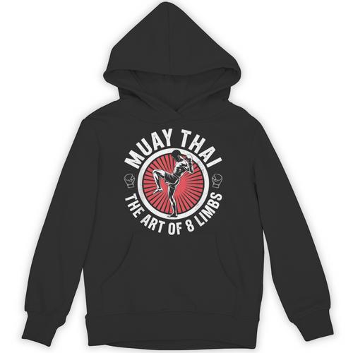 Muay Thai For Men Women Kids Mixed Martial Arts Unisex Hoodie - Nak Muay Co.
