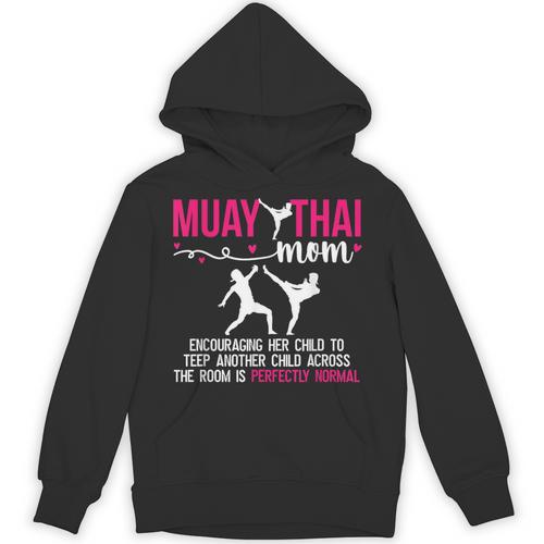 Muay Thai Mom Definition Muay Thai Mother Muay Thai Mama Unisex Hoodie - Nak Muay Co.