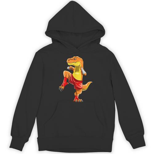 Muay Thai T-Rex Thai Boxing Unisex Hoodie - Nak Muay Co.