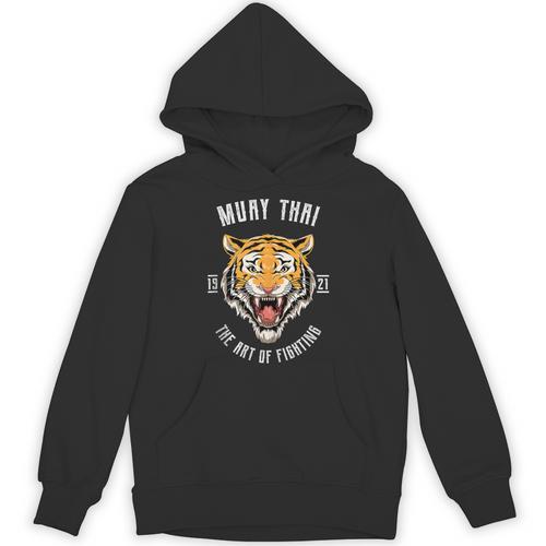 Muay Thai Tiger Thai Boxing Unisex Hoodie - Nak Muay Co.
