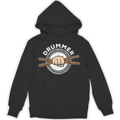 Percussion Drum Sticks Drummer Quote Drum Kit T-Shirt Unisex Hoodie - Downbeat Supply
