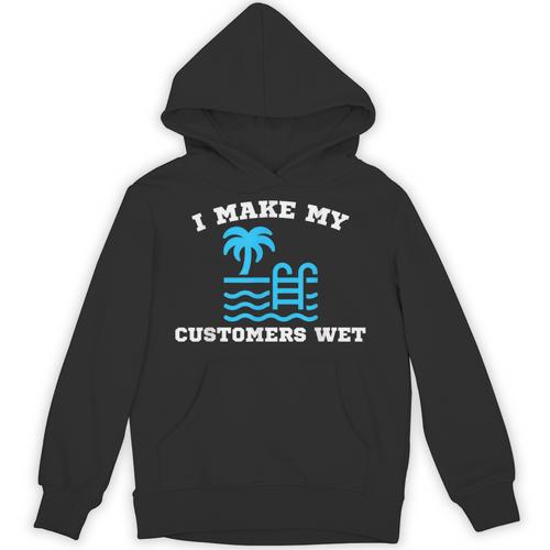 Pool Boy For Swimming Pool Service Guy Unisex Hoodie - SwimGear Co