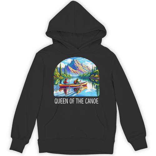 Queen Of The Canoe Canoeing Unisex Hoodie - Paddle Life
