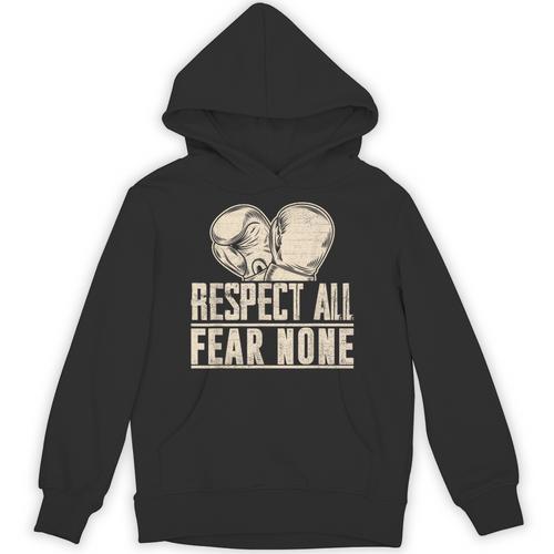 Respect All Fear None Muay Thai Unisex Hoodie - Nak Muay Co.