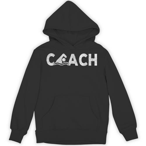 Swim Coach Swimming Coach Swim Teacher Swimmer Retro Unisex Hoodie - SwimGear Co