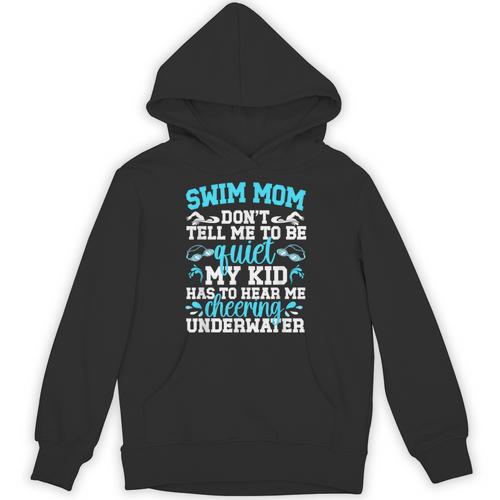Swim Mom Swimming Mom Of A Swimmer Mama Unisex Hoodie - SwimGear Co