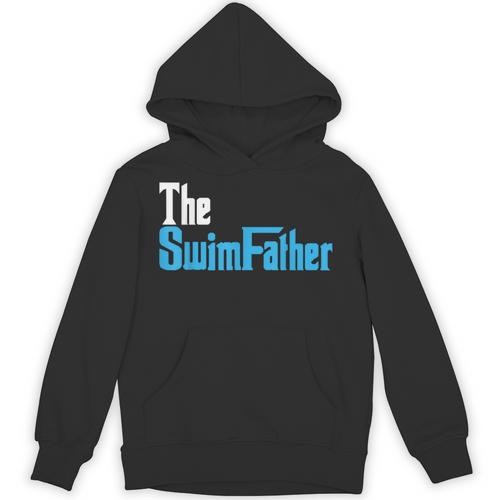 The SwimFather Saying Tee For Swimming Fatehrs Unisex Hoodie - SwimGear Co