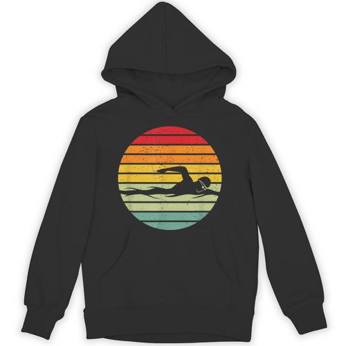 Swimming & Water Sport Vintage For Swimmers & Swim Coaches Unisex Hoodie - SwimGear Co