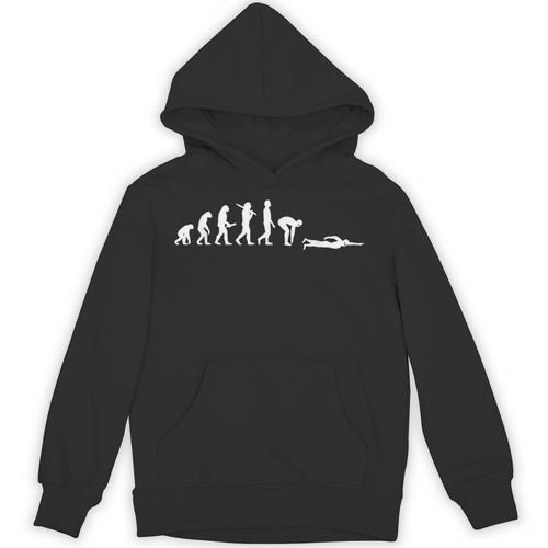 Swimming Evolution For Swimmers Unisex Hoodie - SwimGear Co