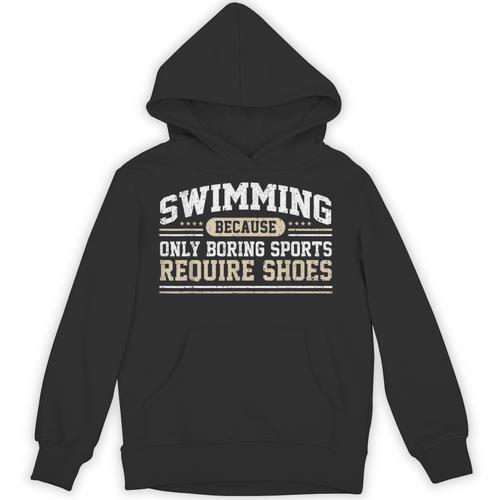 Swimming Saying Swimmer Humor Swim Unisex Hoodie - SwimGear Co