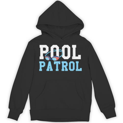 Swimming Swimmer Swim Pool Patrol Coach Dad Unisex Hoodie - SwimGear Co