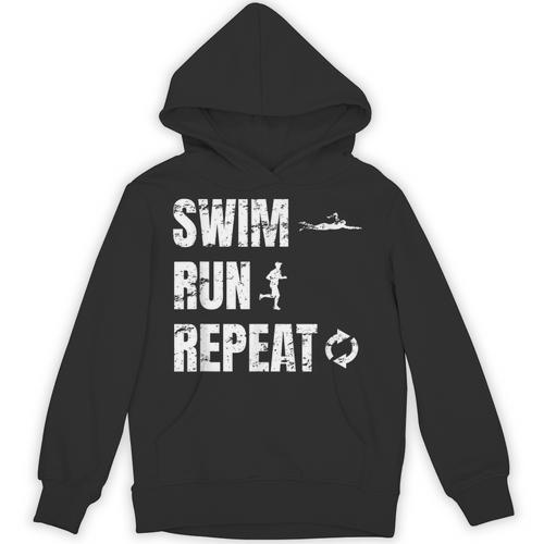 Swimrun Endurance Sports Swimming Running Swim Run Unisex Hoodie - SwimGear Co