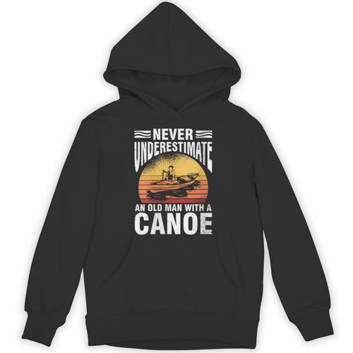 Women's Canoe Old Man Unisex Hoodie - Paddle Life