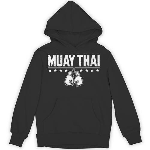 Women's Cute Muay Thai Art For Men Women Kids Muay Thai Lovers Unisex Hoodie - Nak Muay Co.
