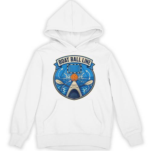 Boat Ball LINE Kayak Polo Canoe Team Raglan Baseball Tee Unisex Hoodie - Paddle Life