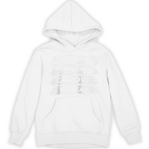 Drum Kit Motivation Drum Player Drum Set Raglan Baseball Tee Unisex Hoodie - Downbeat Supply