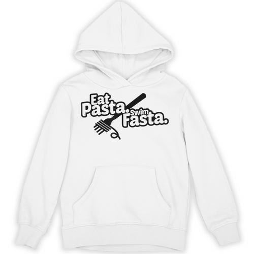 Eat Pasta Swim Fasta Swimmer Tshirt Swimming Unisex Hoodie - SwimGear Co