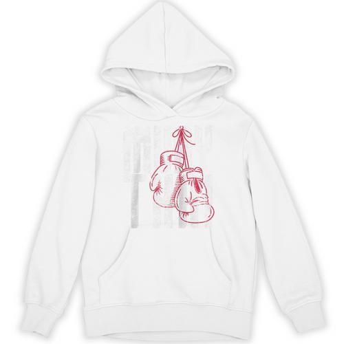 Fighter Gloves Muay Thai Raglan Baseball Tee Unisex Hoodie - Nak Muay Co.
