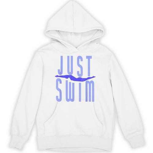 Just Swim Swimmer Swimming Unisex Hoodie - SwimGear Co