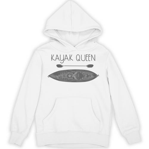 Kayak Queen Fun Kayak And Canoe Paddler Unisex Hoodie - Paddle Life