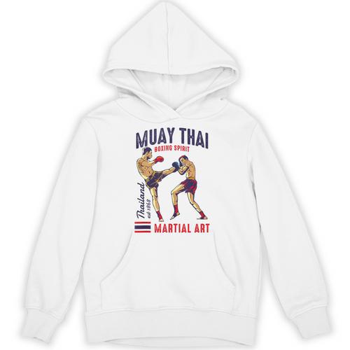 Muay Thai Boxing Spirit Martial Art Unisex Hoodie - Nak Muay Co.