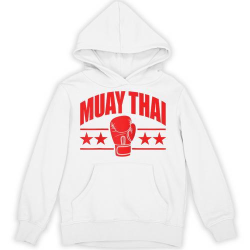 Muay Thai For Men Women Kids Mixed Martial Arts Raglan Baseball Tee Unisex Hoodie - Nak Muay Co.