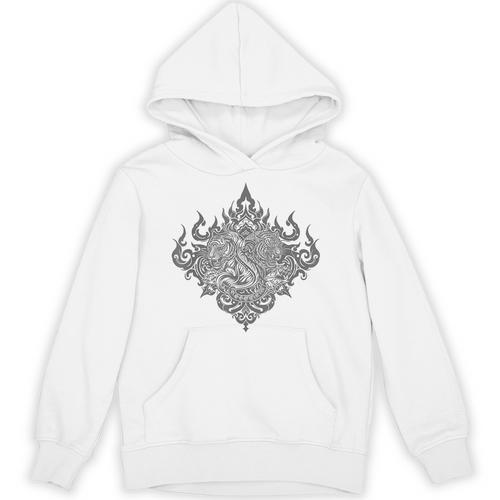 Sak Yant Muay Thai MMA Tattoo Twin Tiger Martial Art Boxing Unisex Hoodie - Nak Muay Co.