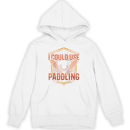 I Could Use A Good Paddling Canoe Canoeing Paddle Men Women Raglan Baseball Tee Unisex Hoodie - Paddle Life