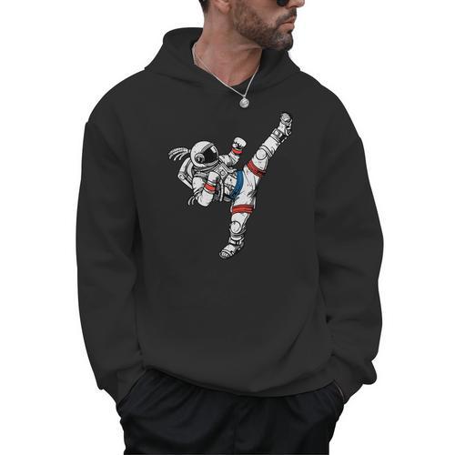Astronaut Muay Thai Fighter Space Martial Arts Men Women Kid Men Hoodie - Nak Muay Co.