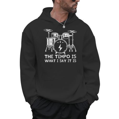 Best Drum For Men Women Drummer Drum Kit Drumming Men Hoodie - Downbeat Supply