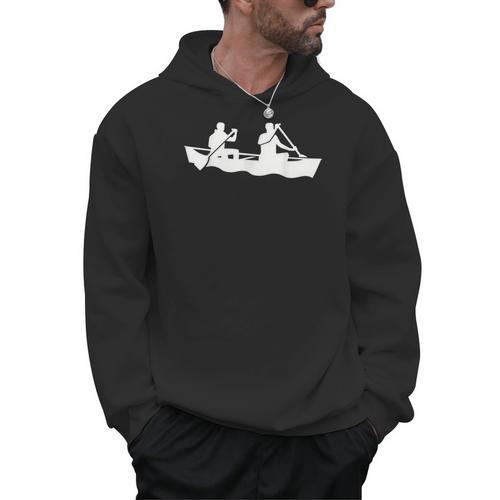 Canoe Paddlers Men Hoodie - Paddle Life