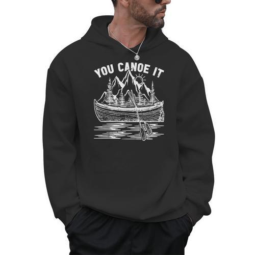 Canoeing Canoe Men Hoodie - Paddle Life