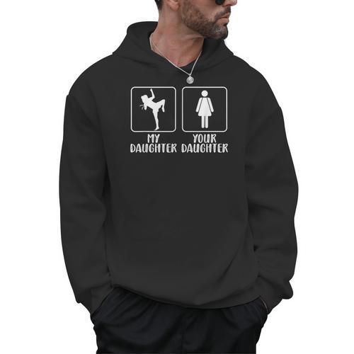 My Daughter Muay Thai Mom Muay Thai Mother Muay Thai Mama Men Hoodie - Nak Muay Co.