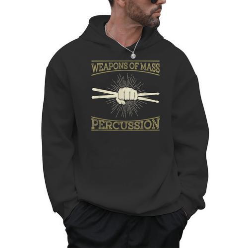 Drummer Music Drum Kit Men Hoodie - Downbeat Supply