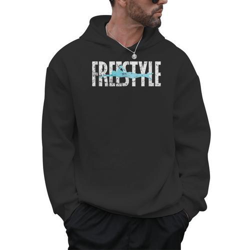 Freestyle Swimming Men Hoodie - SwimGear Co