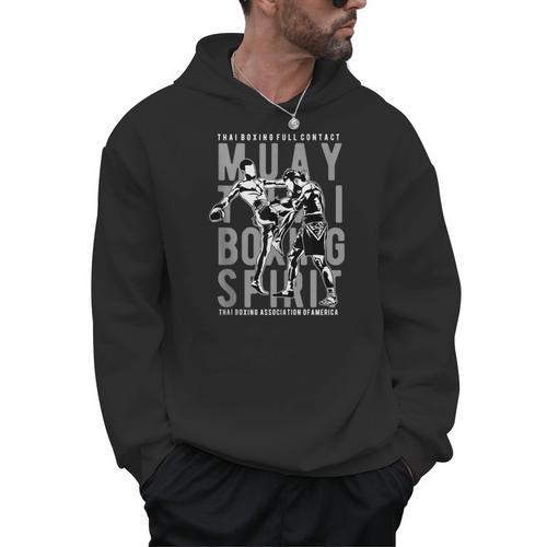 Full Contact Thai Boxing Association Of America Muay Thai Men Hoodie - Nak Muay Co.