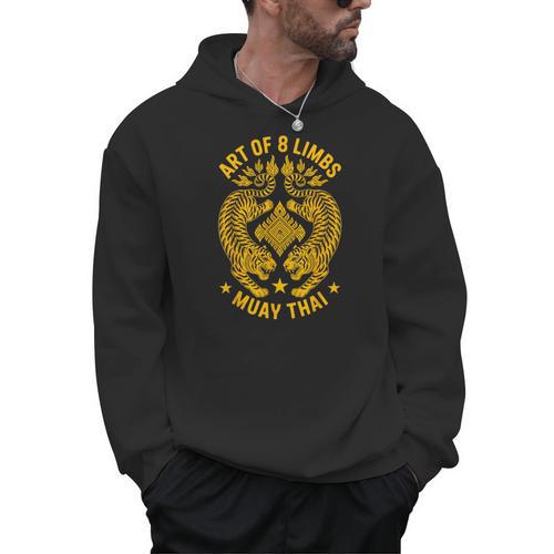 Muay Thai Art Of 8 Limbs Thai Boxing Men Hoodie - Nak Muay Co.