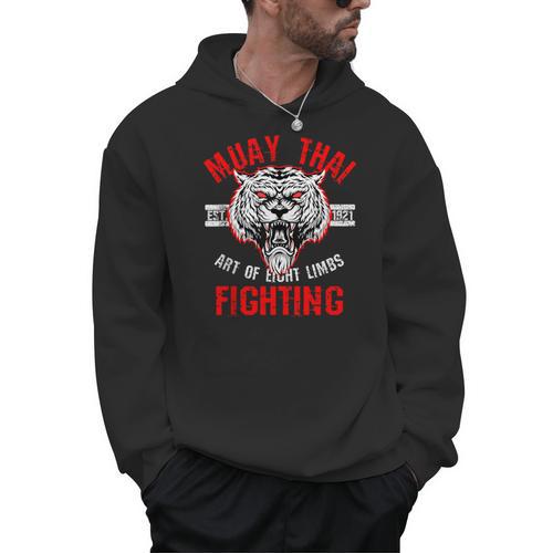 Muay Thai Art Of Eight Limbs Sak Yant Thai Boxing MMA Arts Men Hoodie - Nak Muay Co.