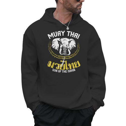 Muay Thai Thai Boxing Elephant Martial Arts T-Shirt Men Hoodie - Nak Muay Co.