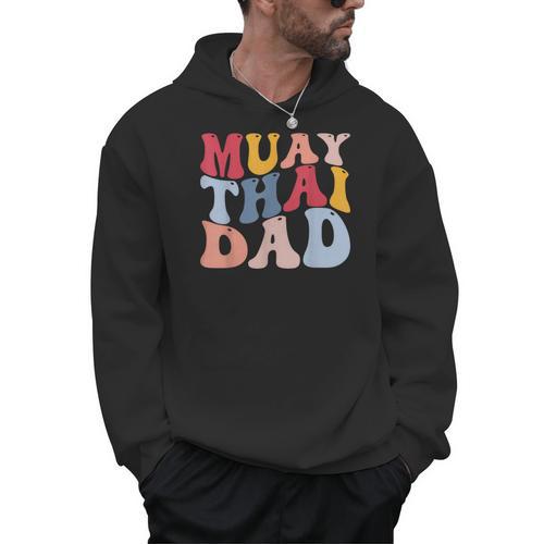 Muay Thai Dad Thai Boxing Dad Men Hoodie - Nak Muay Co.